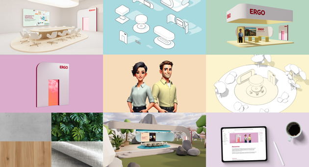 Ergo präsentiert Brand-Experience-System für das Metaverse - Quelle: Metadesign/Ergo