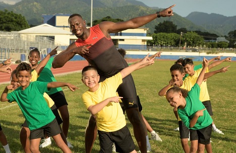 Allianz Direct läuft mit Usain Bolt auf -