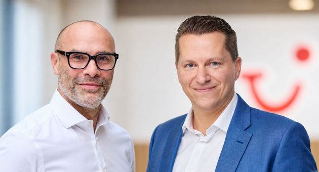 TUI ordnet DACH-Führung neu - Christian Bärwind (links) übernimmt die Leitung der DACH-Region, Benjamin Jacobi wechselt zu TUI Hotels & Resorts – Quelle: TUI AG