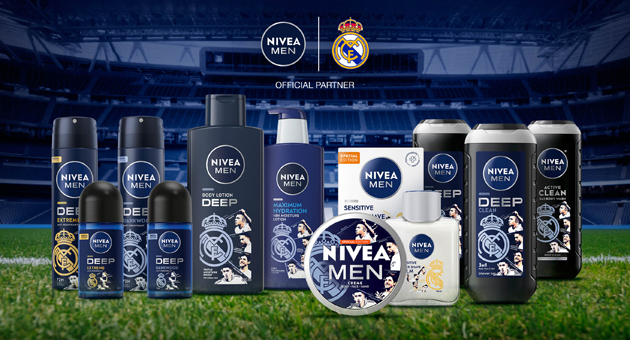 Nivea Men und Real Madrid verlängern Partnerschaft - Nivea bleibt auch die nächsten fünf Spielzeiten Sponsor von Real Madrid – Bild: Nivea