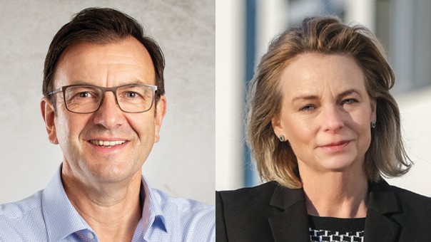 Die Unsicherheit wächst - Andreas Birkel, Birkel Trading, und Prof. Dr. Konstanze Senge, Martin-Luther-Universität Halle-Wittenberg - Quelle: Maike Glöckner; infinity images