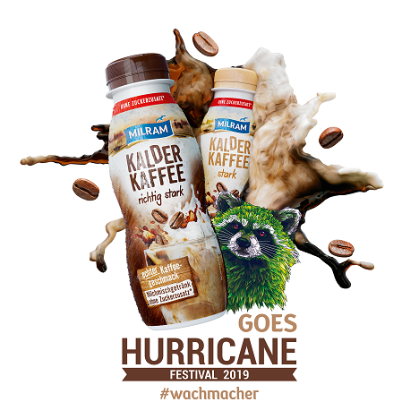 DMK launcht Eiskaffee und wird Sponsor des Hurricane Festivals -