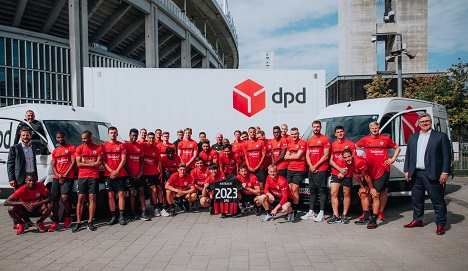 DPD Deutschland fährt bei Eintracht Frankfurt vor -