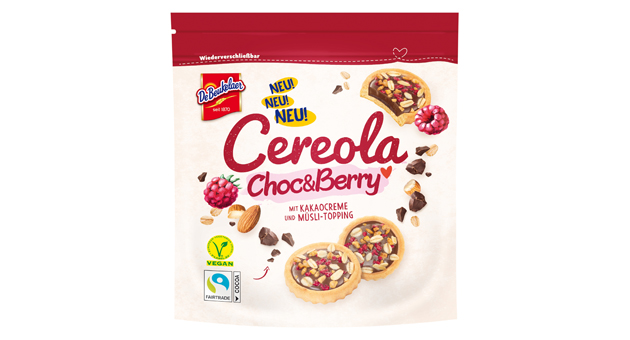 Griesson - de Beukelaer launcht erstes veganes Produkt von Cereola -