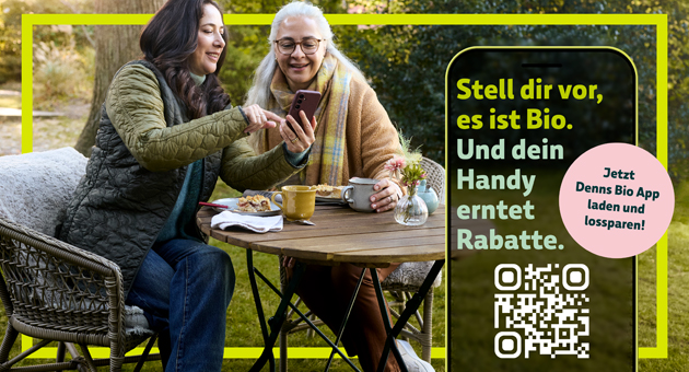 Denns BioMarkt vereinheitlicht das Loyalty-System im Bio-Fachhandel - Mit der neuen Denns Bio App führt der BioMarkt Verbund ein einheitliches, digitales Loyalty-System für alle teilnehmenden Märkte ein – Quelle: Häppy
