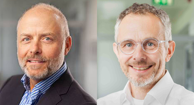 Jenseits der Kreativität - v.l.: Prof. Dr. Gordon H. Eckardt und Prof. Dr. Marco Hardiman, beide Fachhochschule Kiel - Quelle: Matthias Pilch