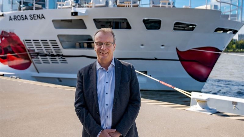 A-Rosa Flussschiff braucht einen neuen CEO - Jörg Eichler wird seine Position als Geschäftsführer der A-Rosa Flussschiff GmbH bis spätestens Mitte 2025 abgeben - Quelle: A-Rosa Flussschiff GmbH
