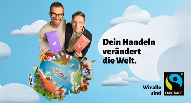 Fairtrade Deutschland wirbt mit Joko Winterscheidt und Matthias Schweighöfer - Joko Winterscheidt und Matthias Schweighöfer haben gemeinsam die Marke „III Freunde“ gegründet, die Kaffee und Wein vertreibt – Foto: Fairtrade Deutschland e.V.