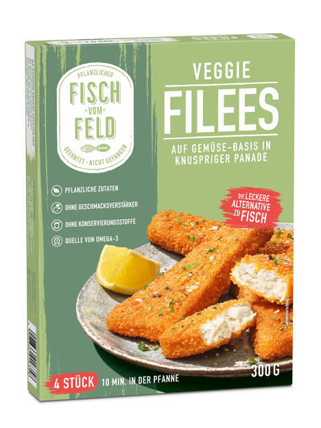 'Fisch vom Feld': Frosta-Start-up setzt auf pflanzlichen Fisch -