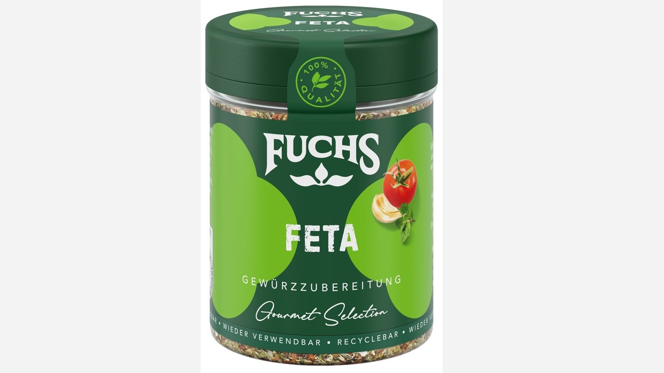 Design-Relaunch und neues Portfolio bei Fuchs - Fuchs Gourmet Selection "Feta Gewürzzubereitung" - Quelle: Fuchs
