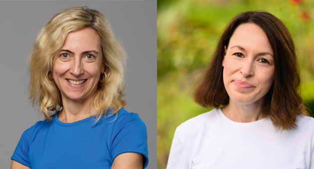 EmpCo: Zwischen Anspruch und Umsetzung - Hanna Hoffmann (l., Head of Sustainable Market & Brand Transformation bei Beiersdorf) und Simone Eschenbach (r., Corporate Communications und CSR-Managerin bei Kneipp) - Quelle: Henriette Pogoda Fotografie; Kneipp