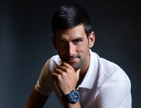 Novak Djokovic schlägt für Hublot auf -