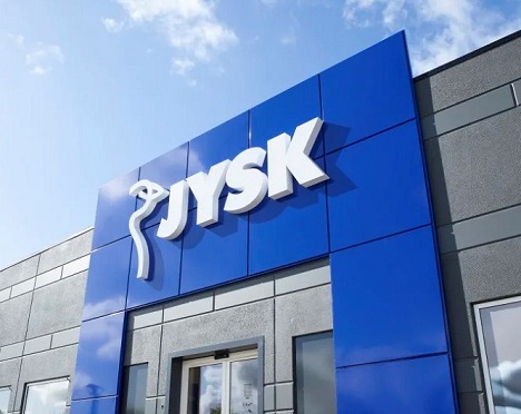 Das Dänische Bettenlager wird zu Jysk -