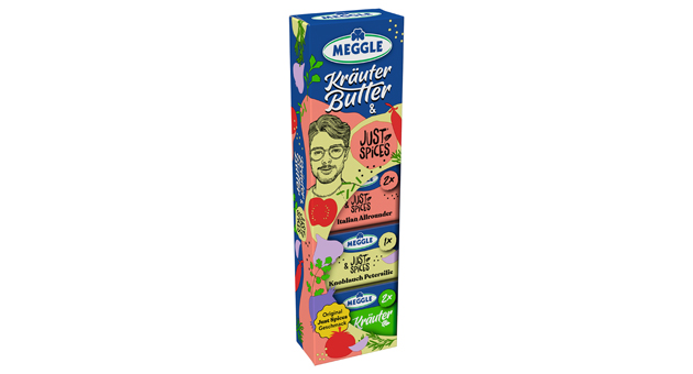 Meggle launcht Kräuterbutter-Trio mit Just Spices -