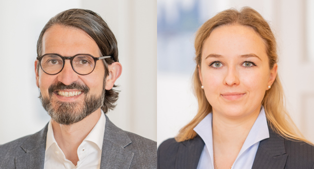 Entschlossen im War for Talents - Jürgen Messmer ist seit Juli 2021 als Senior Project Manager bei Biesalski & Company tätig, Julia Bachmann ist Consultant bei Biesalski & Company - Quelle: Biesalski & Company