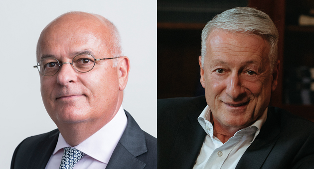 Marketing und KI: Abschied von alten Paradigmen? - Unternehmensberater Dr. Harald Münzberg (l.) und Prof. Dr. Roland Mattmüller von der EBS Universität für Wirtschaft und Recht - Quelle: Gregorschusterfotografie, Malte Gruener