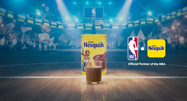 Nesquik wird offizieller NBA-Partner in Deutschland - Quelle: Nestle