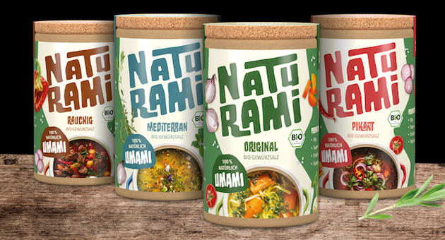 Hartkorn bringt neue Marke Naturami in den Handel - Mit Naturami will die Hartkorn Gewürzmühle den Umami-Geschmack auf den Tisch bringen – Foto: Hartkorn Gewürzmühle GmbH