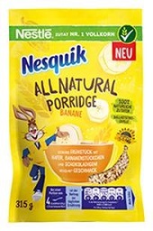 Nesquik launcht 'All Natural Porridge' -
