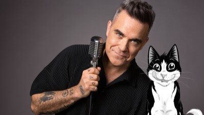 Nestlé Purina ist mit Felix Hauptsponsor der Europatournee 2025 von Robbie Williams - Quelle: Nestlé Purina