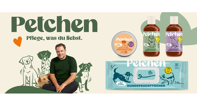 Petchen: Neue Marke für allergenfreie Hundepflege von Martin Rütter und Bübchen -