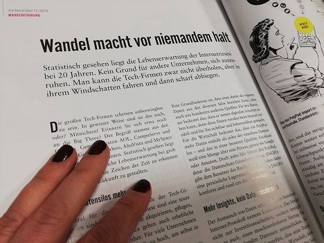 Datennutzung: Wandel macht vor niemandem halt -