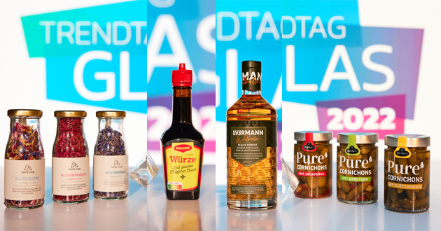 'Produktinnovation in Glas': Gewinner 2022 geehrt - 'Produktinnovation in Glas': Die Gewinner 2022 - Quelle: Aktionsforum Glasverpackung/Marc Thürbach