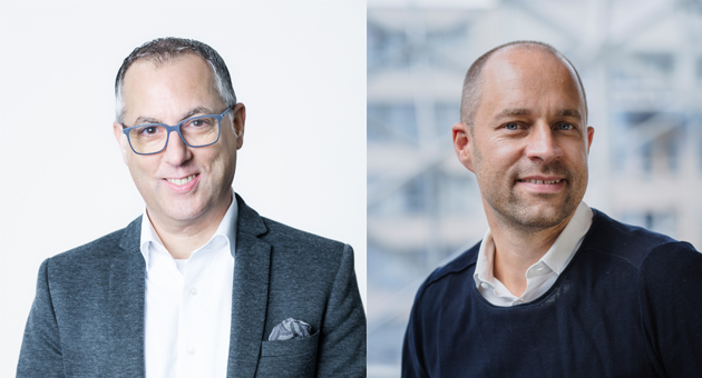 Marianne Bullwinkel verlässt RMS, CEO-Duo übernimmt - Sven Thölen (li.) Stefan Mölling führen ab März 2024 den Audiovermarkter RMS - Foto: Media Impact/Madlen Krippendorf/Radio NRW