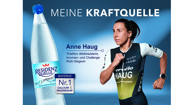 Residenz Quelle engagiert Triathletin Anne Haug als Markenbotschafterin - Quelle: Residenz Quelle