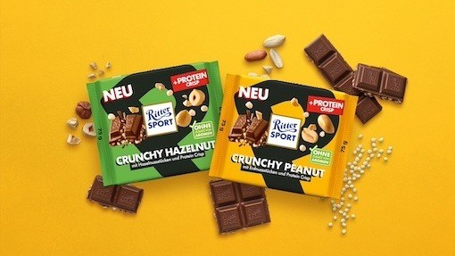 Ritter Sport führt Proteinschokolade ein -