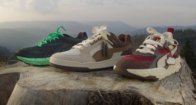 Puma und Schwarzwald Tourismus für gemeinsame Sneaker-Kollektion geehrt - Die verschiedenen Sneaker repräsentieren die Charakteristika des Schwarzwalds – Quelle: Saint Elmos´s Serviceplan Group
