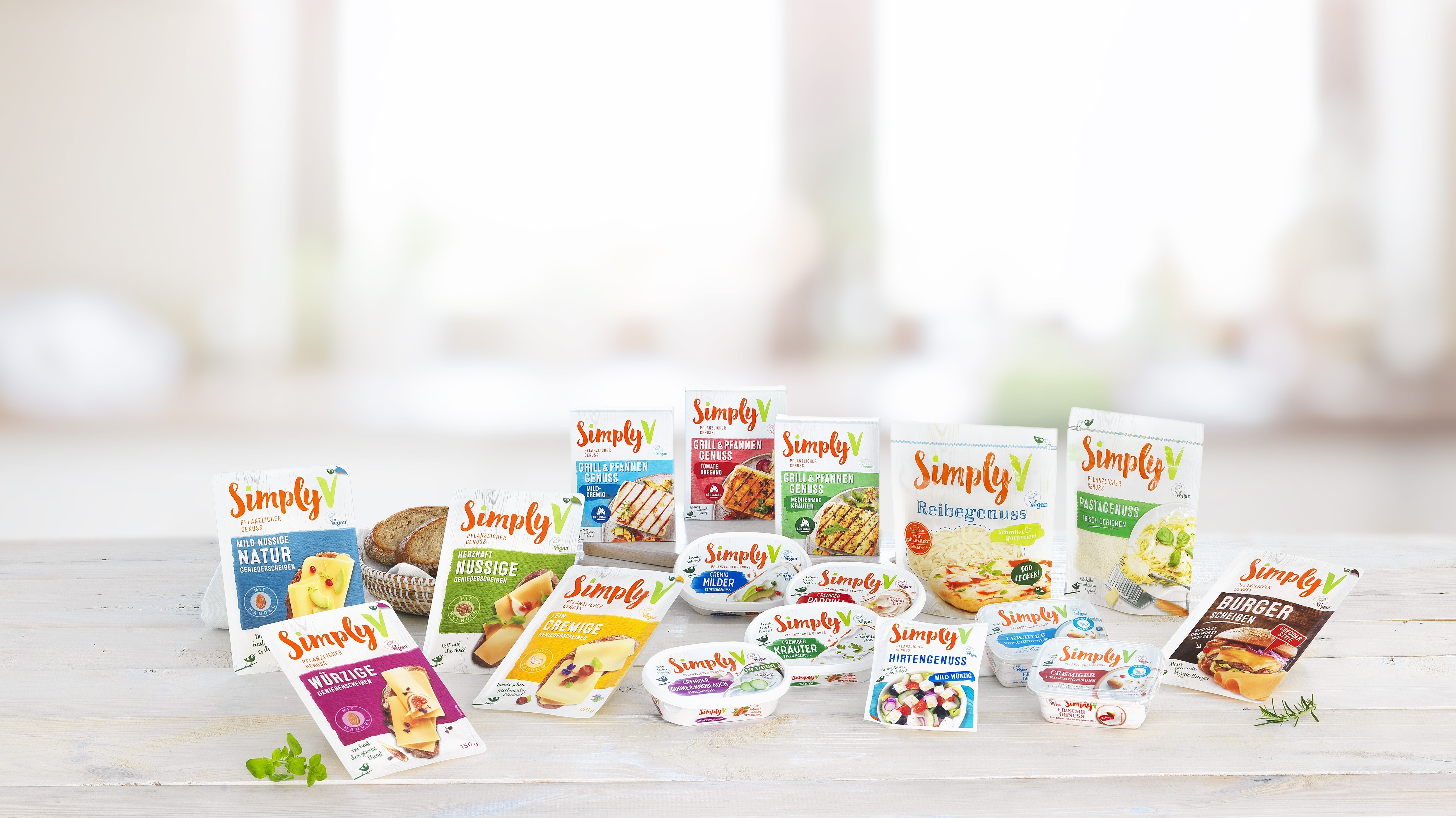 Simply V expandiert nach Großbritannien - Zunächst werden ausgewählte Produkte aus dem Sortiment von Simply V in Großbritannien erhältlich sein - Quelle: E.V.A. GmbH
