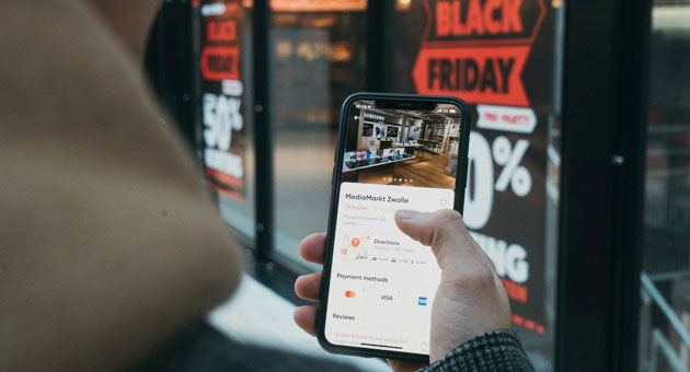 Black Friday: Rabattaktionen prägen das Kaufverhalten - Quelle: CardMapr.nl/Unsplash