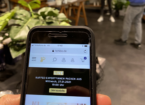 Tchibo setzt auf Live-Shopping -