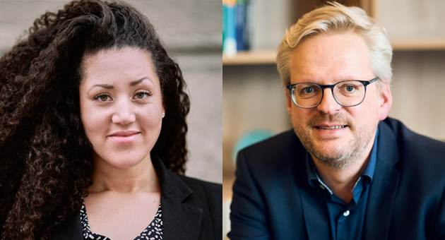 Märkte sind Gespräche - Anna Tomfeah ist Leiterin der Kommunikation am Weltethos-Institut an der Universität Tübingen, Nils Goldschmidt ist Direktor des Weltethos-Instituts - Quelle: Philipp Sigle / Weltethos-Institut, Weltethos-Institut