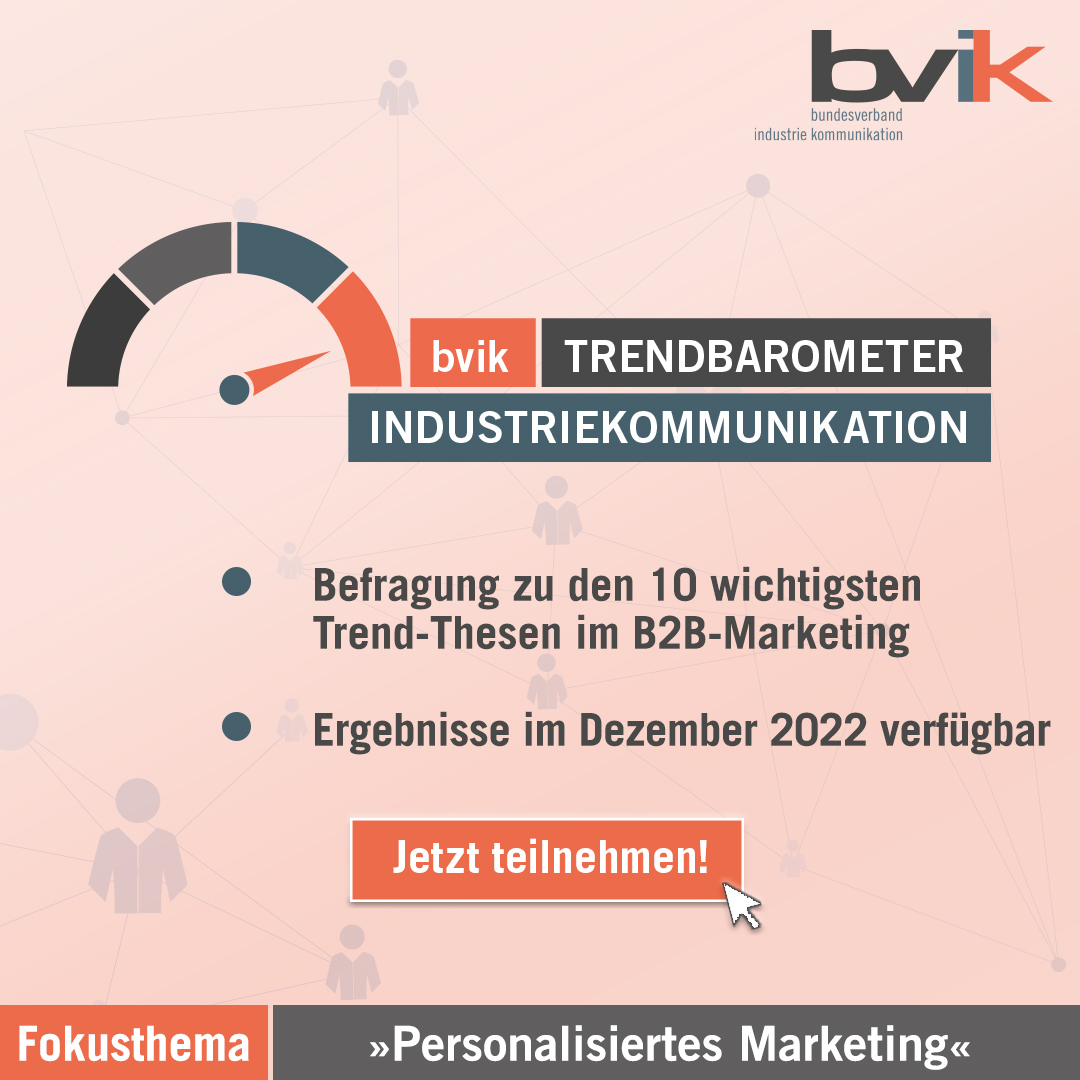 Industriemarketing in volatilen Zeiten - Quelle: BVIK