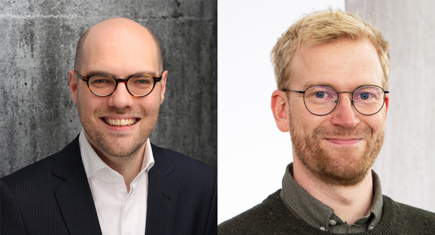 "TV kann als Allzweckwaffe dienen und Marken besonders effektiv etablieren" - Marvin Vogt (l.), Senior Research Consultant bei Eye Square, und Sebastian Westphal(r.), Director Media Consulting bei JOM - Quelle: Eye Square; Torben Frodermann/JOM