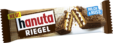 Ferrero bringt Hanuta im Riegel-Format auf den Markt -