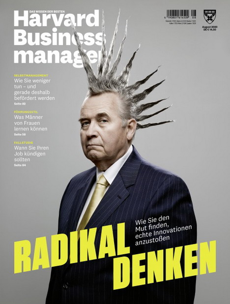 Cover des Monats: 'Harvard Business Manager' siegt im Juli -