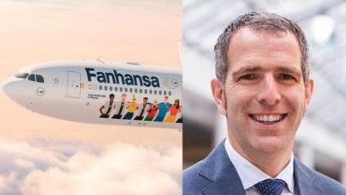 #DiversityWins: "Lufthansa steht für Weltoffenheit" - Im Rahmen der Kampagne "Fußball vereint. Lufthansa verbindet." trägt die Lufthansa die Botschaft #DiversityWins in die Welt - Quelle: Lufthansa