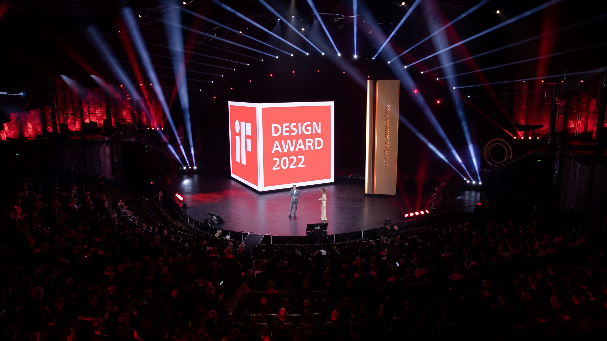 Sieger des iF Design Awards 2022 geehrt - Die Award-Show fand im Friedrichstadt-Palast in Berlin statt - Quelle: Sophie Kirchner