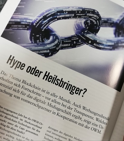 Blockchain: "Hype oder Heilsbringer im Marketing?" -
