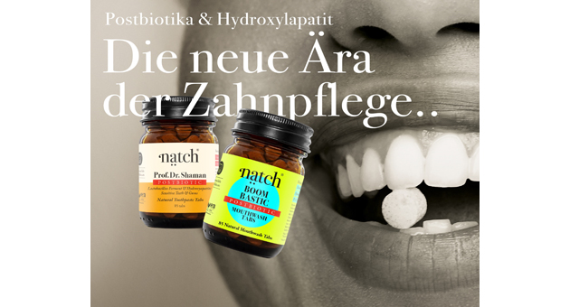 Natch Labs erweitert die Produktrange - Natch Labs präsentiert zwei Zahnpflegeneuheiten mit Postbiotika - Quelle: Natch Labs