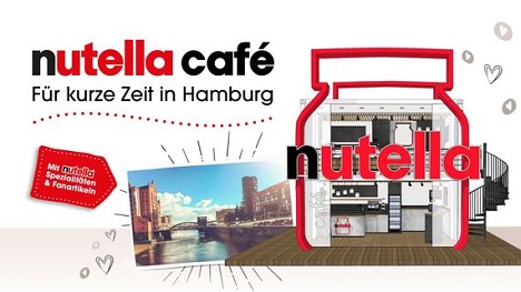 'Nutella-Pop-up-Café' macht Halt in Hamburg -
