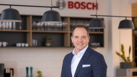 Neuer Vertriebsleiter für Bosch - Florian Weiß ist der neue Vertriebsleiter bei der Bosch Hausgeräte GmbH - Quelle: Bosch